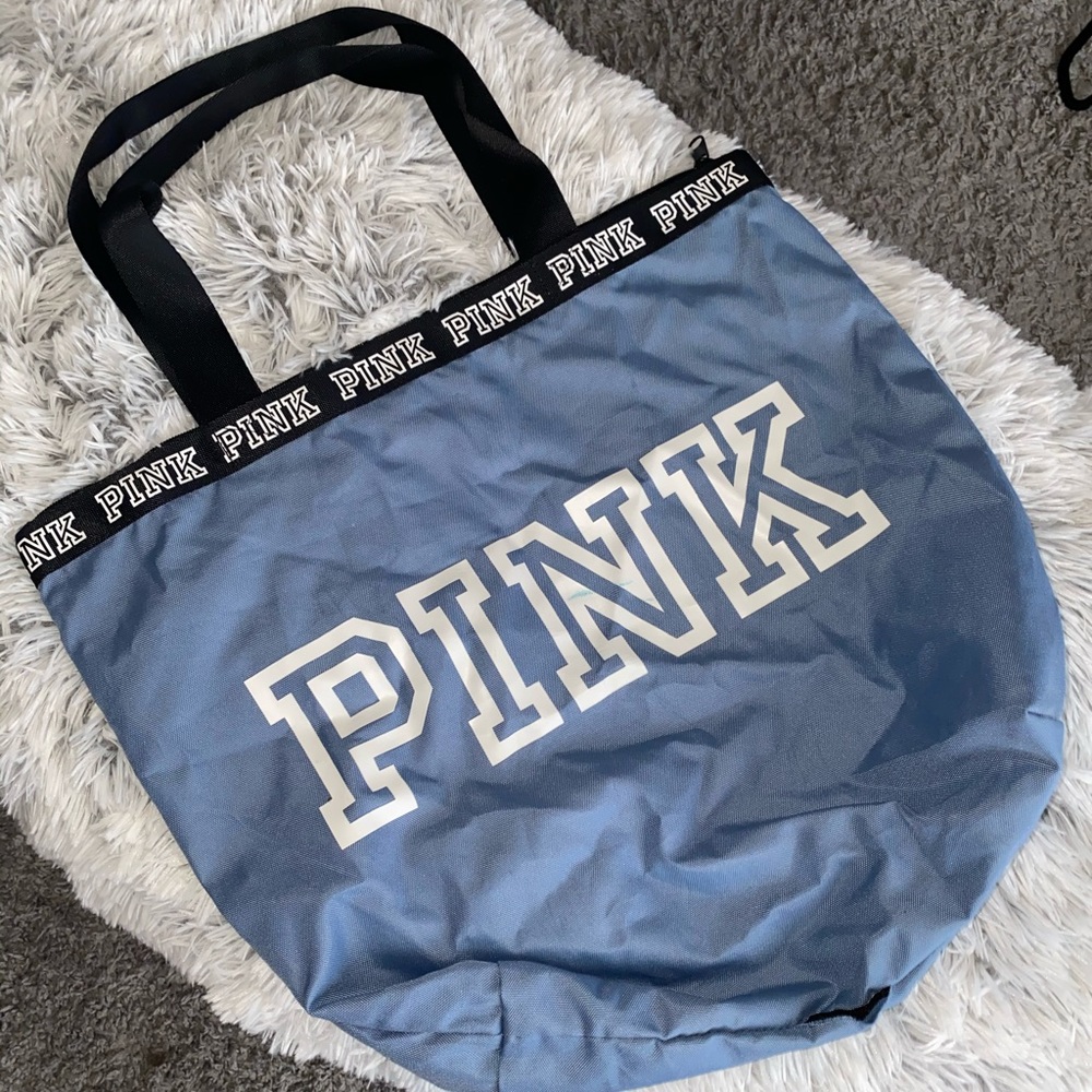 Blue VS Pink tote bag